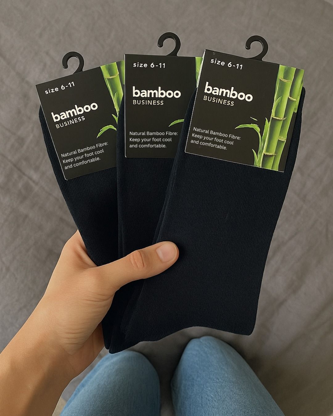 UMWAVE™ Men's Bamboo Fiber Anti-Bacterial Socks
