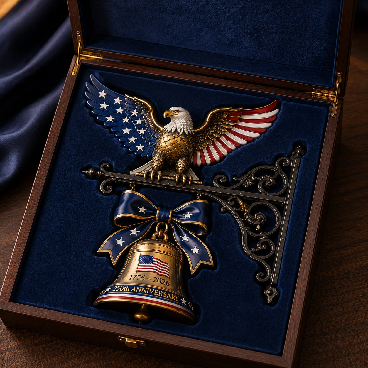 đđ Ring in the Semiquincentennial: 1776-2026 "Spirit of Liberty" Eagle Bell