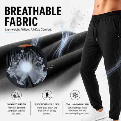 2026 UPGRADED - 30% OFF 🔥 UMWAVE™ Ultra Comfort Lightweight Joggers with Zipper Pockets