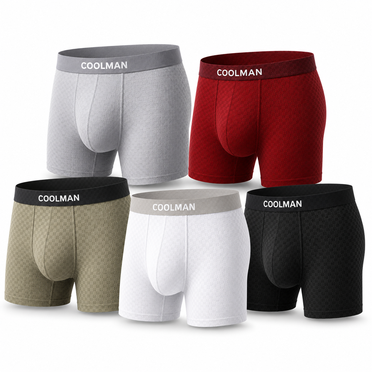 🌊 LAST DEAL 70% OFF ❄ CoolMan™ Premium Leakproof IceSilk Men's Boxer