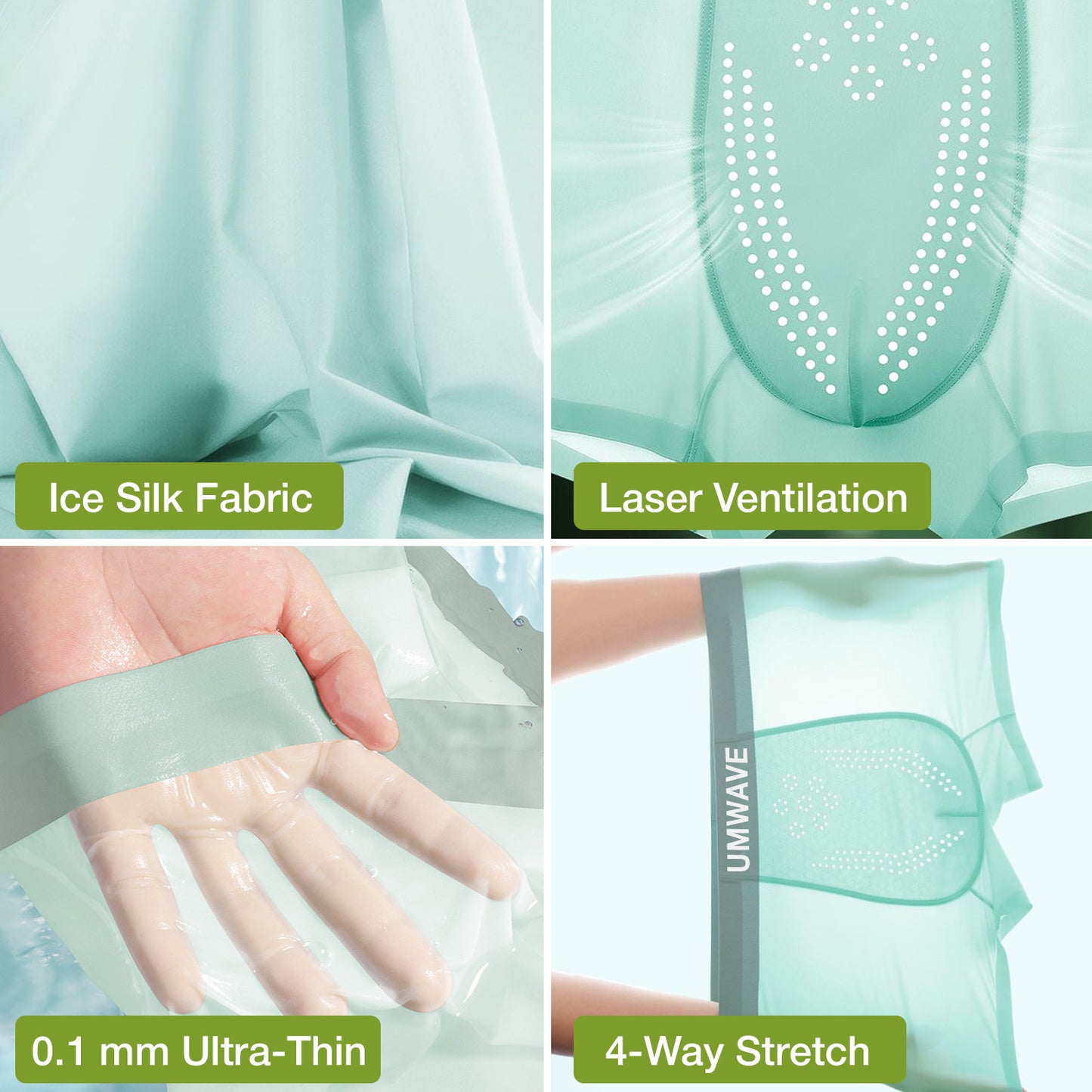 SUMMER SALE 60% OFF 💎 UMWAVE™ ProX IceSilk Leakproof Cooling Boxer