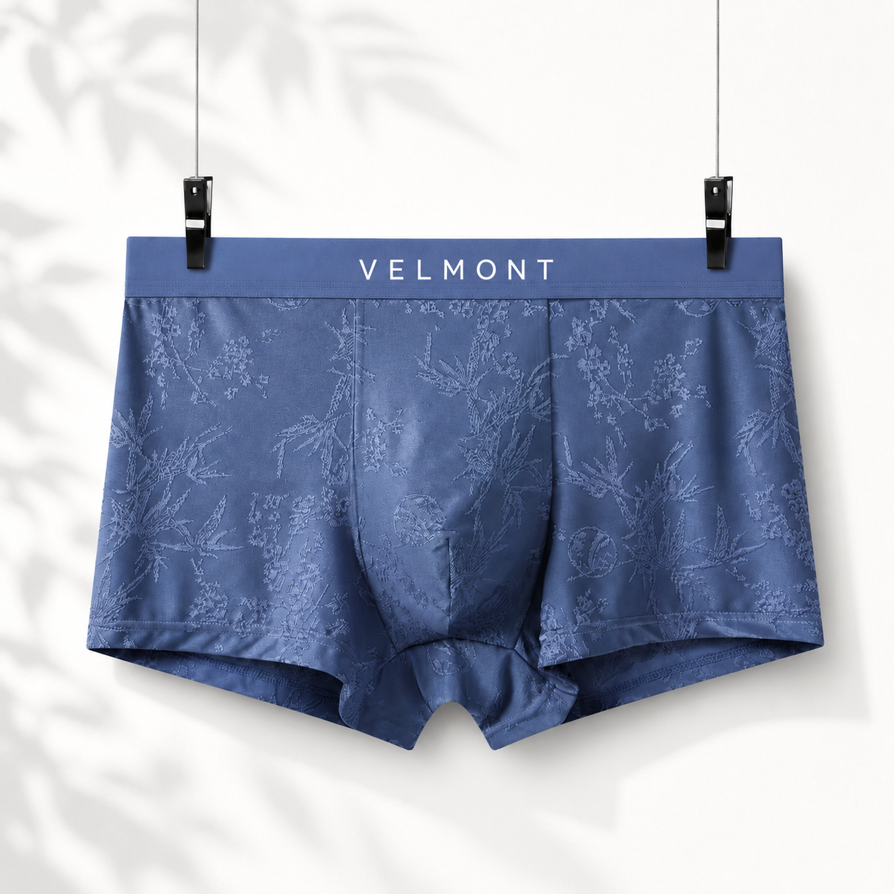 🌊 LAST DEAL 70% OFF 💥 Velmont™ Premium Leakproof Ice Silk Jacquard Men's Boxer