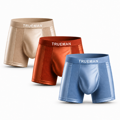 2026 UPGRADED - 60% OFF 💎 TRUEMAN™ Premium Leakproof Bamboo Ice Silk Boxer