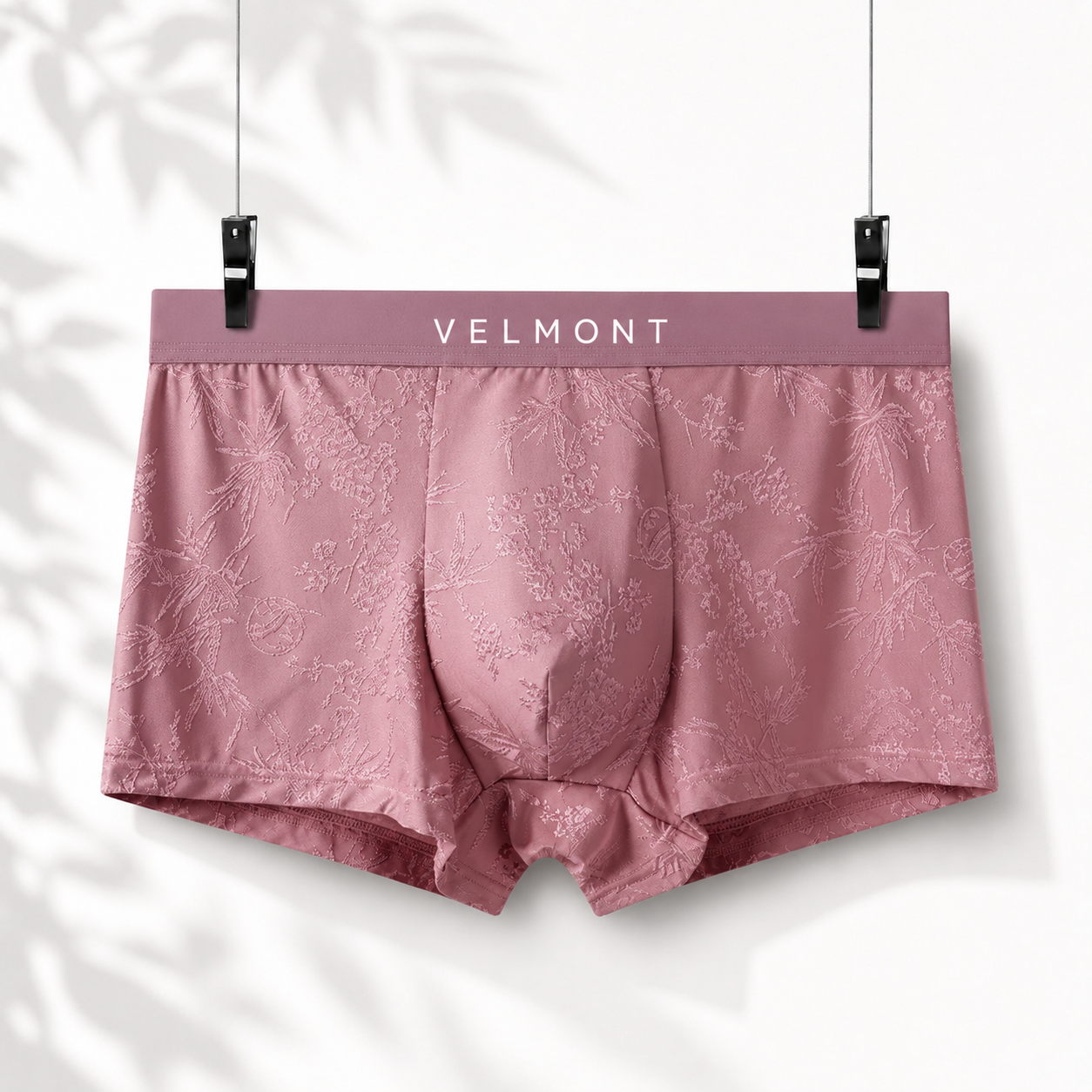 🌊 LAST DEAL 70% OFF 💥 Velmont™ Premium Leakproof Ice Silk Jacquard Men's Boxer