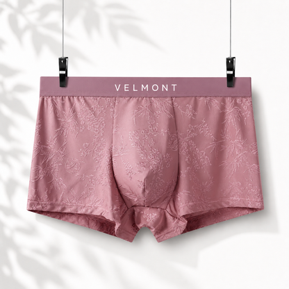 🌊 LAST DEAL 70% OFF 💥 Velmont™ Premium Leakproof Ice Silk Jacquard Men's Boxer
