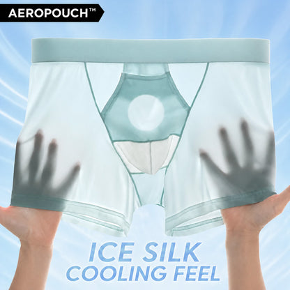 ❄️ 70% SALE OFF ❄️ AeroPouch™ 3D Open-Pouch Support Leakproof Cooling Boxer - Easy In. Secure Fit. Leakproof Comfort