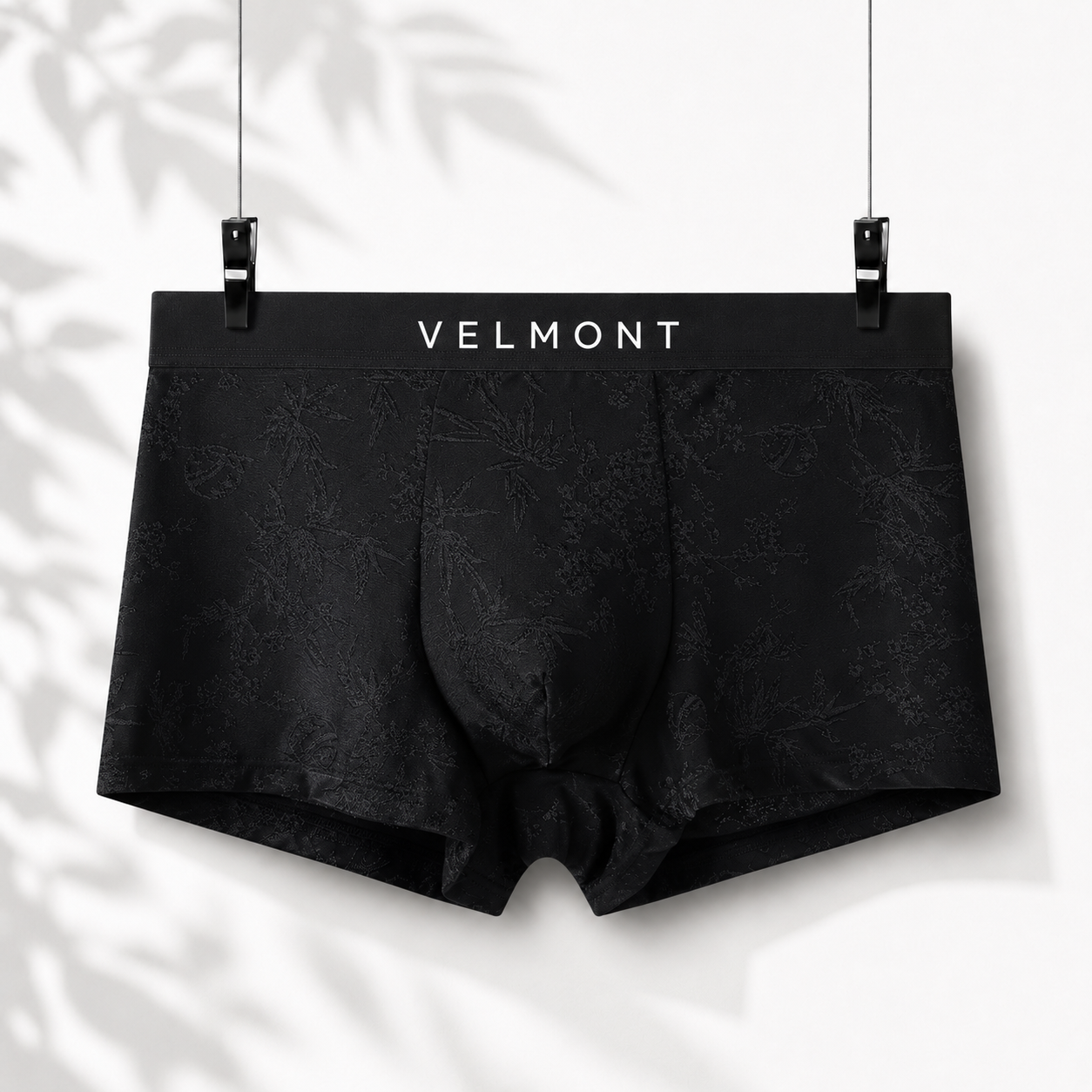 🌊 LAST DEAL 70% OFF 💥 Velmont™ Premium Leakproof Ice Silk Jacquard Men's Boxer