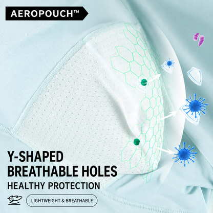 ❄️ 70% SALE OFF ❄️ AeroPouch™ 3D Open-Pouch Support Leakproof Cooling Boxer - Easy In. Secure Fit. Leakproof Comfort