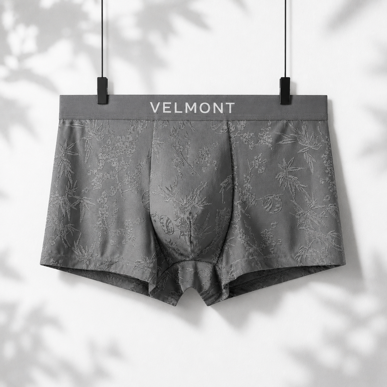 🌊 LAST DEAL 70% OFF 💥 Velmont™ Premium Leakproof Ice Silk Jacquard Men's Boxer