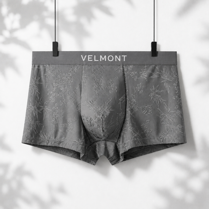 🌊 LAST DEAL 70% OFF 💥 Velmont™ Premium Leakproof Ice Silk Jacquard Men's Boxer