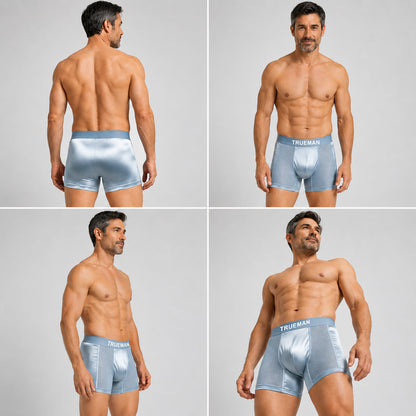 SUMMER SALE 60% OFF 💎 TRUEMAN™ Premium Leakproof Bamboo IceSilk Boxer