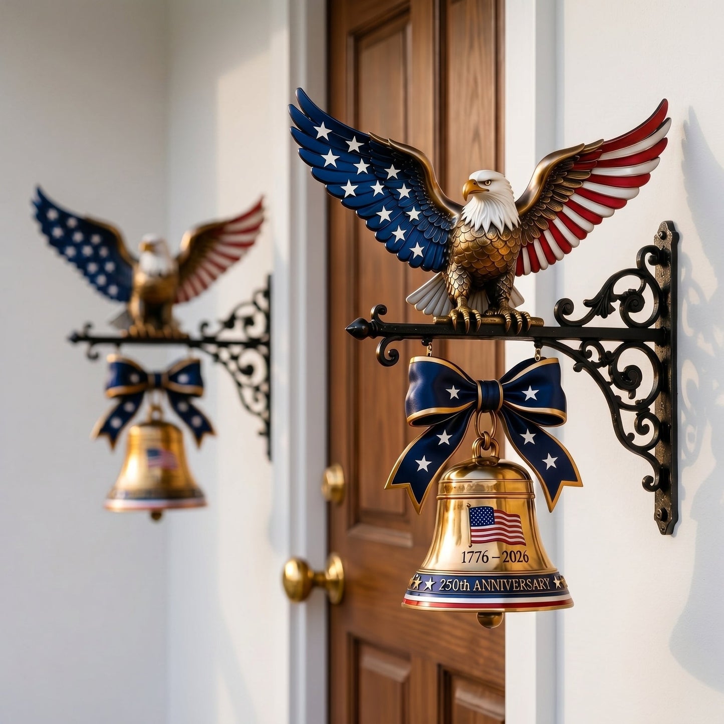 🔔🔔 Ring in the Semiquincentennial: 1776-2026 "Spirit of Liberty" Eagle Bell