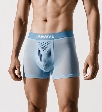 2026 UPGRADED - 60% OFF 🔥 UMWAVE™ Ultra Thin Ice Silk Leakproof Boxer