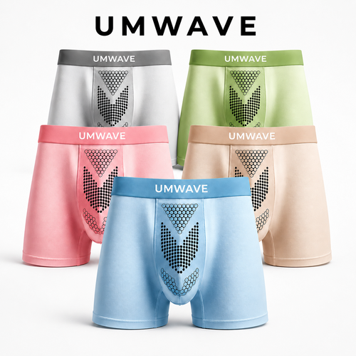 2026 UPGRADED - 60% OFF 🔥 UMWAVE™ Ultra Thin Ice Silk Leakproof Boxer