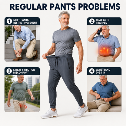 2026 UPGRADED - 30% OFF 🔥 UMWAVE™ Ultra Comfort Lightweight Joggers with Zipper Pockets