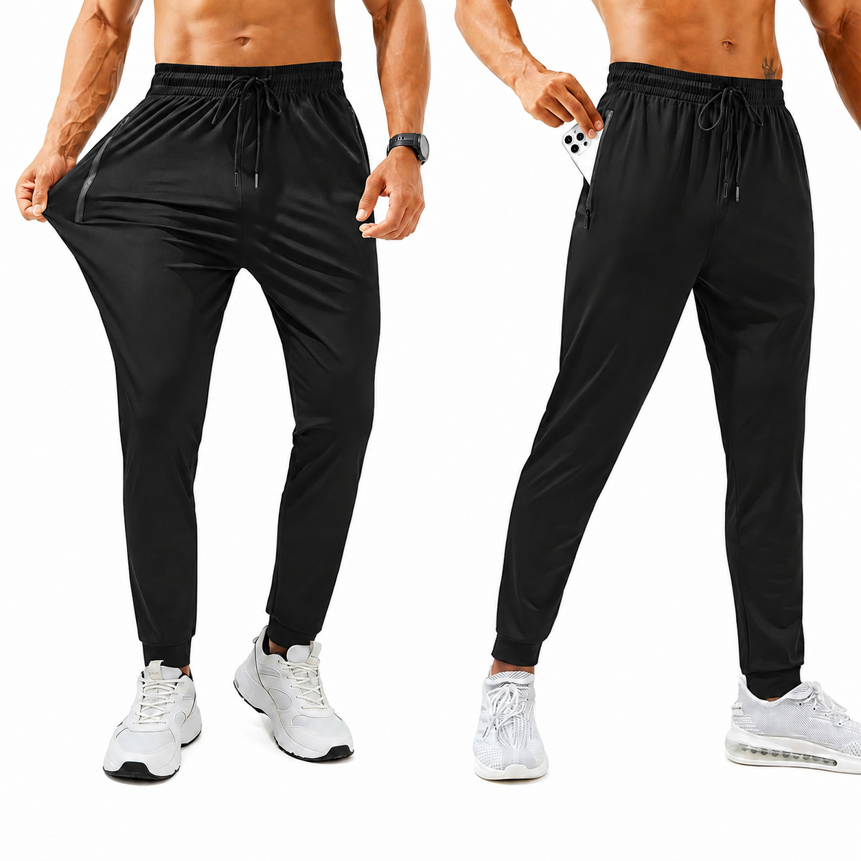 2026 UPGRADED - 30% OFF 🔥 UMWAVE™ Ultra Comfort Lightweight Joggers with Zipper Pockets