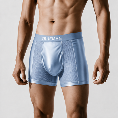 2026 UPGRADED - 60% OFF 💎 TRUEMAN™ Premium Leakproof Bamboo IceSilk Boxer