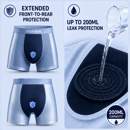 2026 UPGRADED - 60% OFF 💎 TRUEMAN™ Premium Leakproof Bamboo IceSilk Boxer