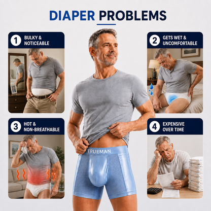 2026 UPGRADED - 60% OFF 💎 TRUEMAN™ Premium Leakproof Bamboo IceSilk Boxer