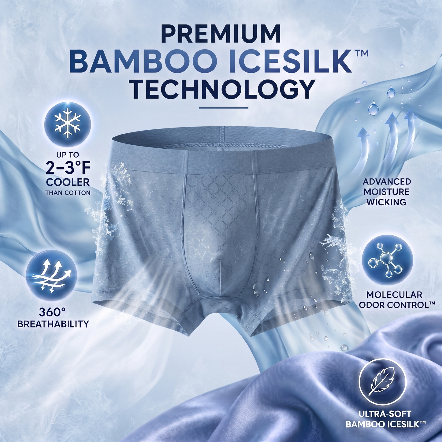 ❄️ 60% OFF TODAY | CryoMesh™ Sub-Zero Cooling & Stealth-Dry Boxer